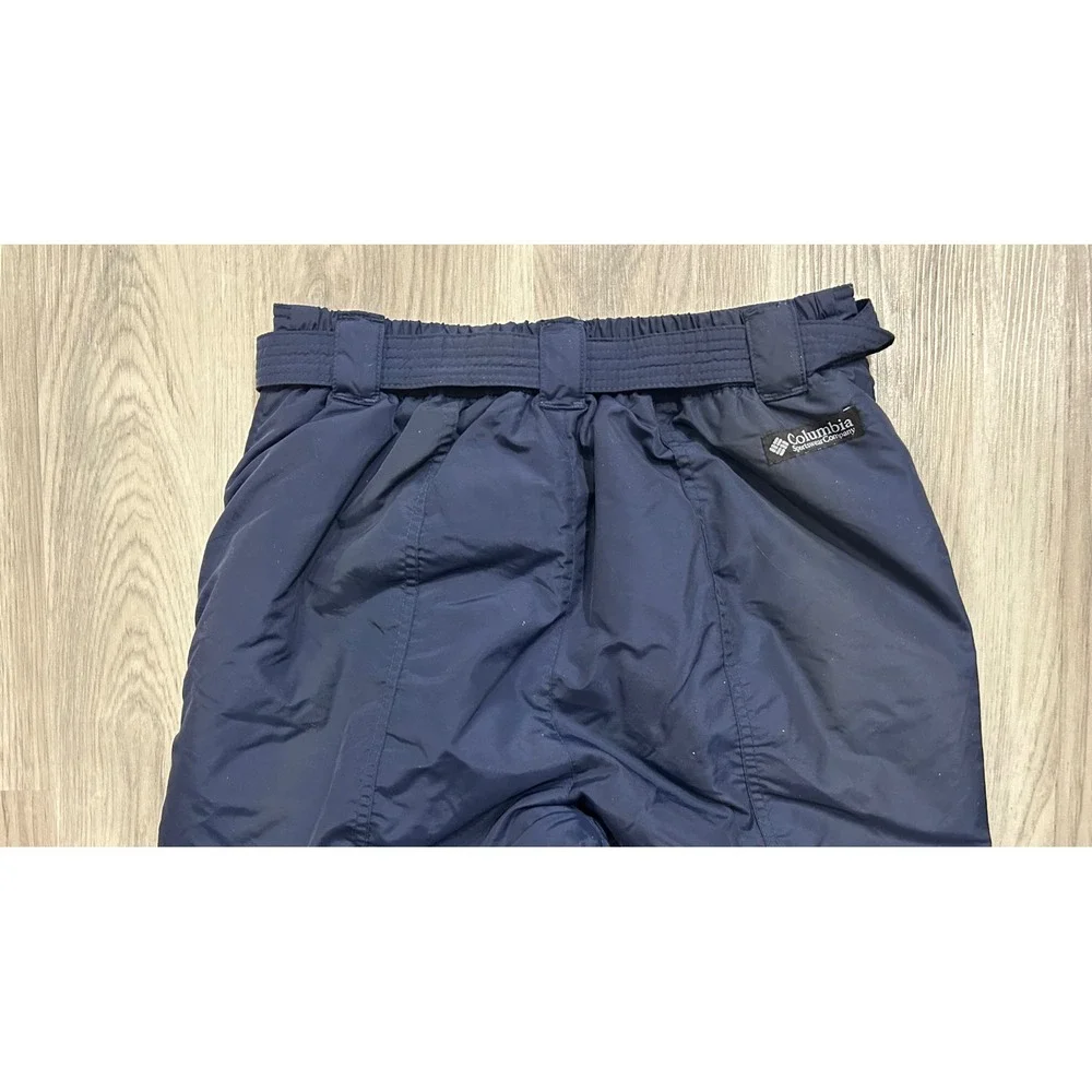 Columbia Womens Navy Blue Insulated Snow Ski Pants Large bugaboo gorpcore sport‎